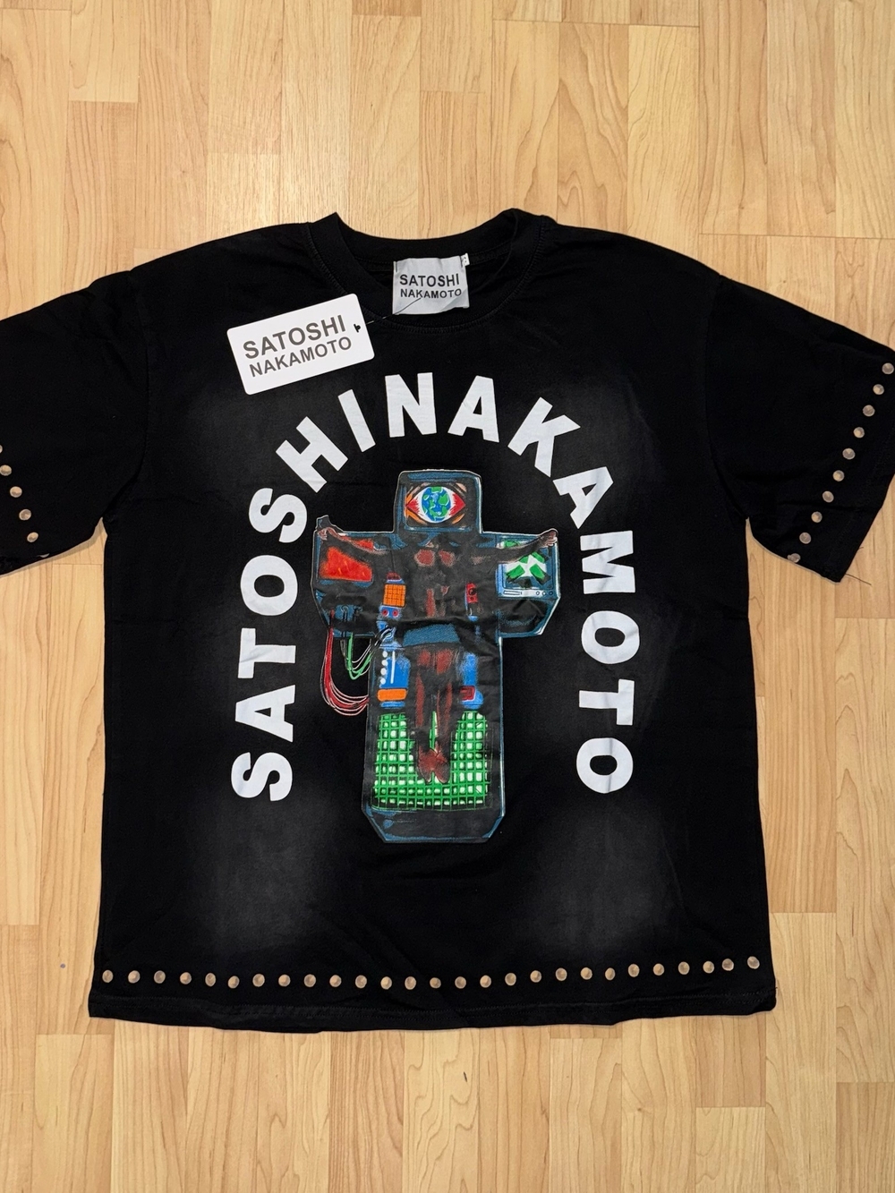 Black Graphic Kids Tee